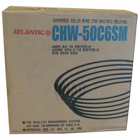 ATLANTIC CHW-50C6 Solid wire for MAG/MIG welding